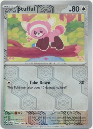 Scarlet & Violet: Shrouded Fable : 052/064 - Stufful - Common Reverse Holo