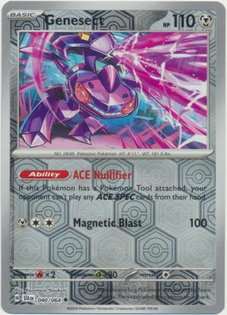 Scarlet & Violet: Shrouded Fable : 040/064 - Genesect - Uncommon Reverse Holo