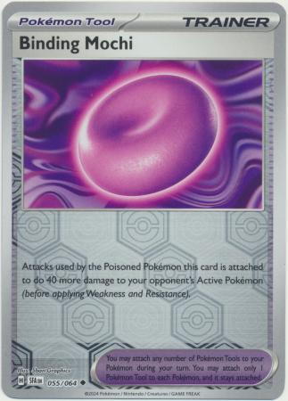 Scarlet & Violet: Shrouded Fable : 055/064 - Binding Mochi - Uncommon Reverse Holo