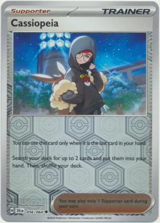 Scarlet & Violet: Shrouded Fable : 056/064 - Cassiopeia - Uncommon Reverse Holo