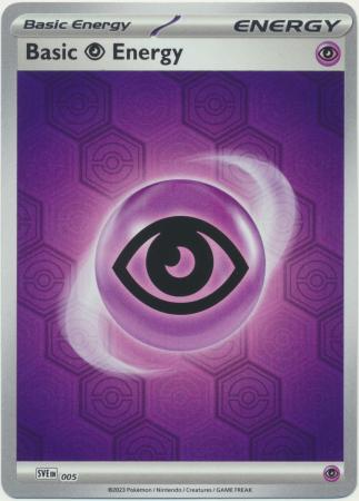 Scarlet & Violet: Shrouded Fable : SVE005 - Basic Psychic Energy - Reverse Holo