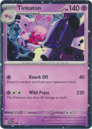 Scarlet & Violet: Stellar Crown : SVP140 - Tinkaton - Holo Promo