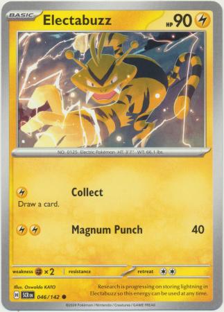 Scarlet & Violet: Stellar Crown : 046/142 - Electabuzz - Common