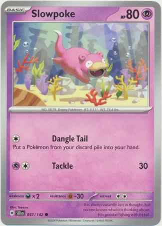 Scarlet & Violet: Stellar Crown : 057/142 - Slowpoke - Common