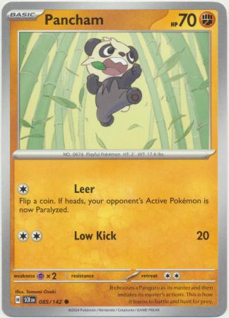 Scarlet & Violet: Stellar Crown : 085/142 - Pancham - Common