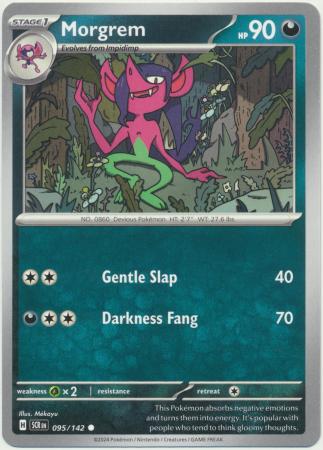 Scarlet & Violet: Stellar Crown :  095/142 - Morgrem - Common