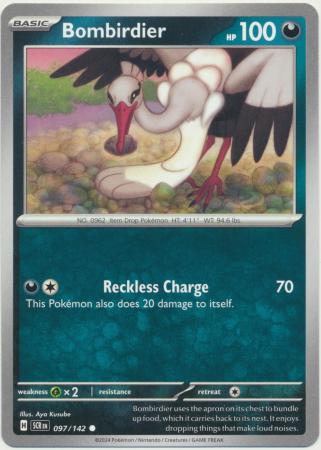 Scarlet & Violet: Stellar Crown : 097/142 - Bombirdier - Common