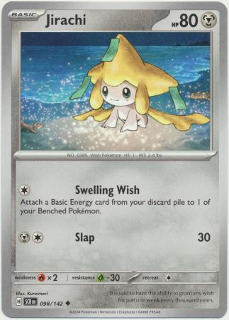 Scarlet & Violet: Stellar Crown : 098/142 - Jirachi - Uncommon