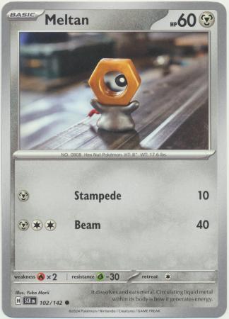 Scarlet & Violet: Stellar Crown : 102/142 - Meltan - Common