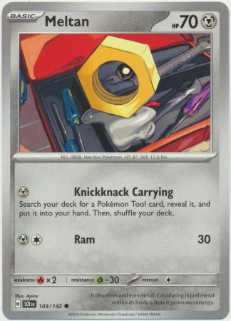 Scarlet & Violet: Stellar Crown : 103/142 - Meltan - Common