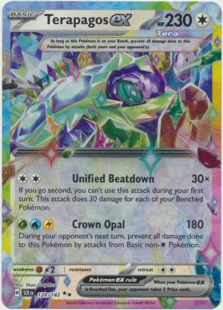Scarlet & Violet: Stellar Crown : 128/142 - Terapagos ex - Ultra Rare