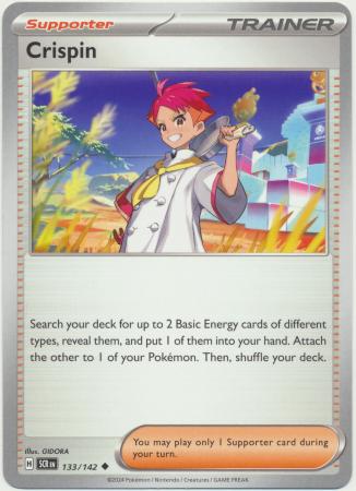 Scarlet & Violet: Stellar Crown : 133/142 - Crispin - Uncommon
