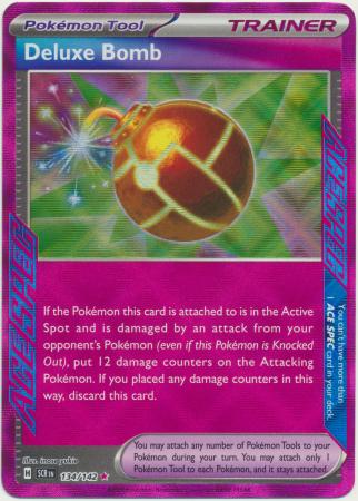 Scarlet & Violet: Stellar Crown : 134/142 - Deluxe Bomb - Ace Rare