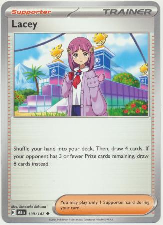 Scarlet & Violet: Stellar Crown : 139/142 - Lacey - Uncommon