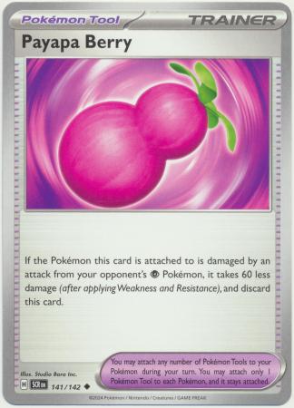 Scarlet & Violet: Stellar Crown : 141/142 - Payapa Berry - Uncommon