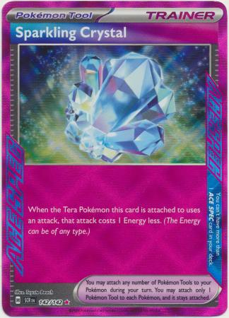 Scarlet & Violet: Stellar Crown : 142/142 - Sparkling Crystal - Ace Rare