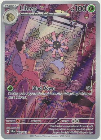 Scarlet & Violet: Stellar Crown : 145/142 - Lileep - Illustration Rare