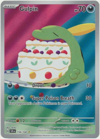 Scarlet & Violet: Stellar Crown : 154/142 - Gulpin - Illustration Rare