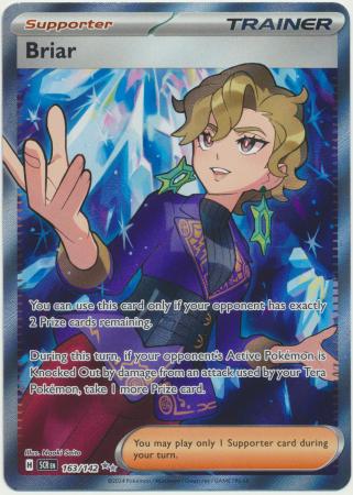 Scarlet & Violet: Stellar Crown : 163/142 - Briar - Full Art Secret Rare