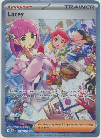 Scarlet & Violet: Stellar Crown : 172/142 - Lacey - Special Illustration Rare