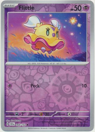 Scarlet & Violet: Stellar Crown : 068/142 - Flittle - Common Reverse Holo