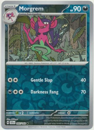 Scarlet & Violet: Stellar Crown : 095/142 - Morgrem - Common Reverse Holo