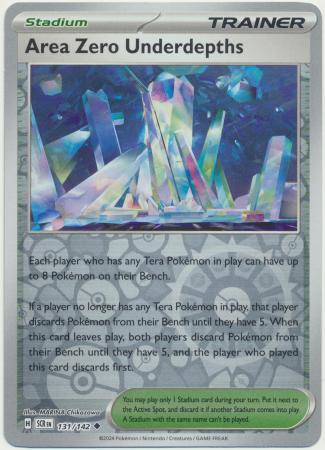 Scarlet & Violet: Stellar Crown : 131/142 - Area Zero Underdepths - Uncommon Reverse Holo