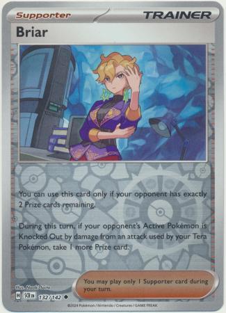 Scarlet & Violet: Stellar Crown : 132/142 - Briar - Uncommon Reverse Holo