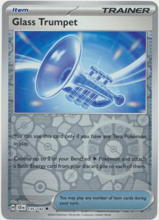 Scarlet & Violet: Stellar Crown : 135/142 - Glass Trumpet - Uncommon Reverse Holo