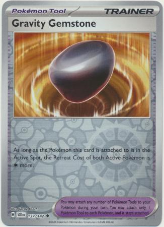 Scarlet & Violet: Stellar Crown : 137/142 - Gravity Gemstone - Uncommon Reverse Holo