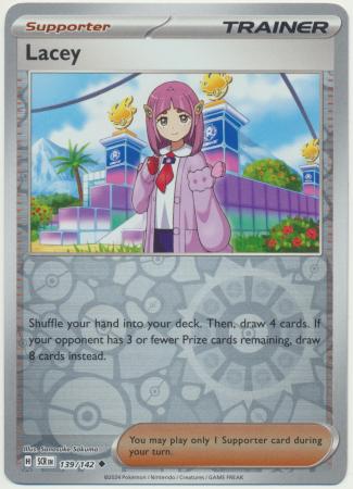 Scarlet & Violet: Stellar Crown : 139/142 - Lacey - Uncommon Reverse Holo