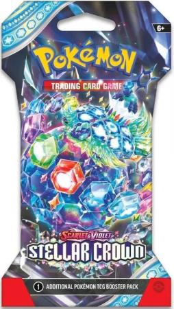Scarlet & Violet: Stellar Crown : Scarlet & Violet - Stellar Crown Sleeved Booster Pack (Pokemon)