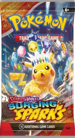 Scarlett & Violet Surging Sparks : Scarlet & Violet - Surging Sparks Booster Pack (Pokemon)
