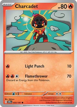 Scarlett & Violet Surging Sparks : 033/191 - Charcadet - Common