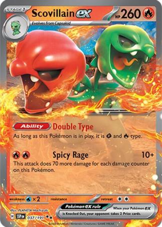 Scarlett & Violet Surging Sparks : 037/191 - Scovillain ex  - Ultra Rare