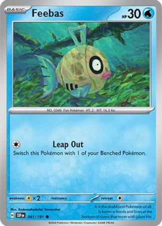 Scarlett & Violet Surging Sparks : 041/191 - Feebas - Common