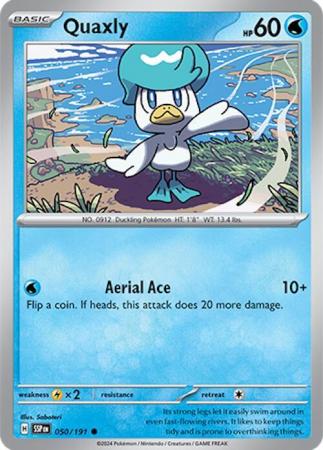 Scarlett & Violet Surging Sparks : 050/191 -Quaxly -  Common