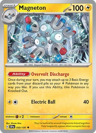 Scarlett & Violet Surging Sparks :  059/191 - Magneton -Uncommon