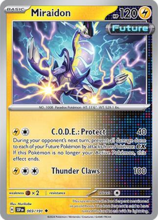 Scarlett & Violet Surging Sparks : 069/191 - Miraidon - Uncommon