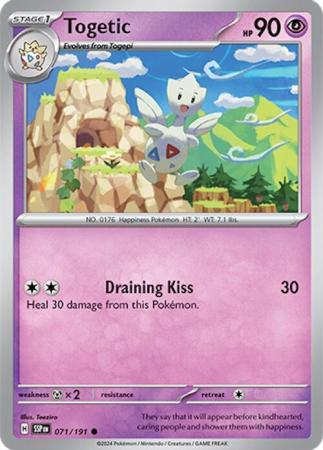 Scarlett & Violet Surging Sparks : 071/191 - Togetic -Common