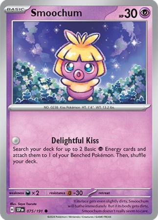 Scarlett & Violet Surging Sparks : 075/191 - Smoochum - Common