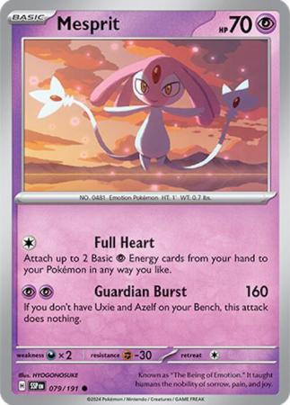 Scarlett & Violet Surging Sparks : 079/191 - Mesprit -  Common