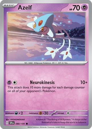 Scarlett & Violet Surging Sparks : 080/191 - Azelf - Common