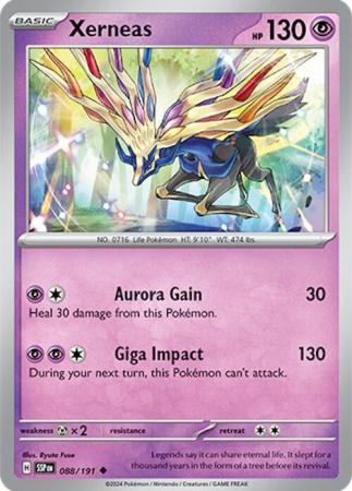 Scarlett & Violet Surging Sparks : 088/191 - Xerneas - Uncommon