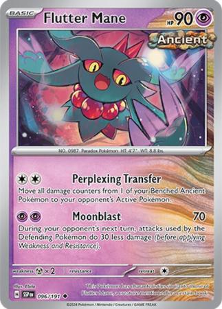 Scarlett & Violet Surging Sparks : 096/191 - Flutter Mane - Uncommon