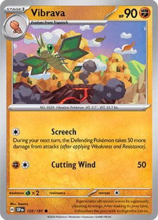 Scarlett & Violet Surging Sparks : 105/191 - Vibrava - Common