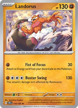 Scarlett & Violet Surging Sparks : 110/191 - Landorus - Holo Rare