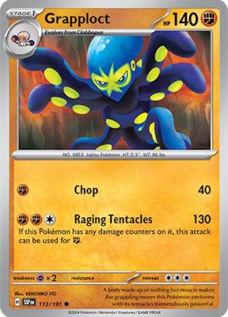 Scarlett & Violet Surging Sparks: 113/191 -Grapploct - Common