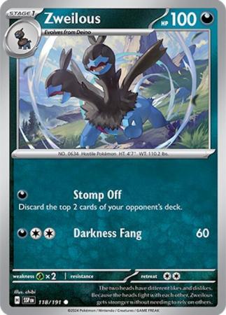 Scarlett & Violet Surging Sparks :  118/191 - Zweilous - Common
