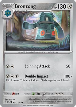 Scarlett & Violet Surging Sparks : 127/191 - Bronzong - Common